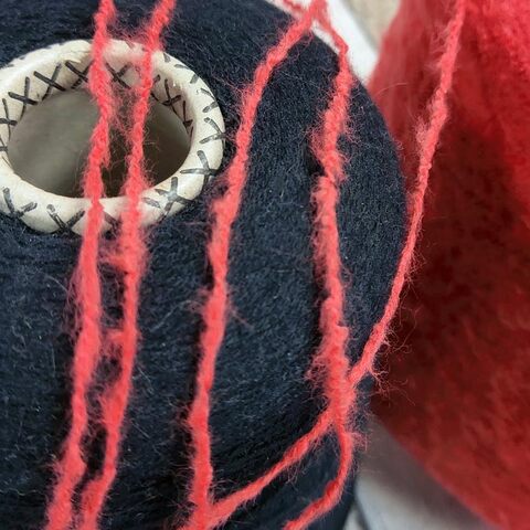 Вспушенный хлопок LANIFICIO DELL OLIVO / DAVOS 750 красный коралловый