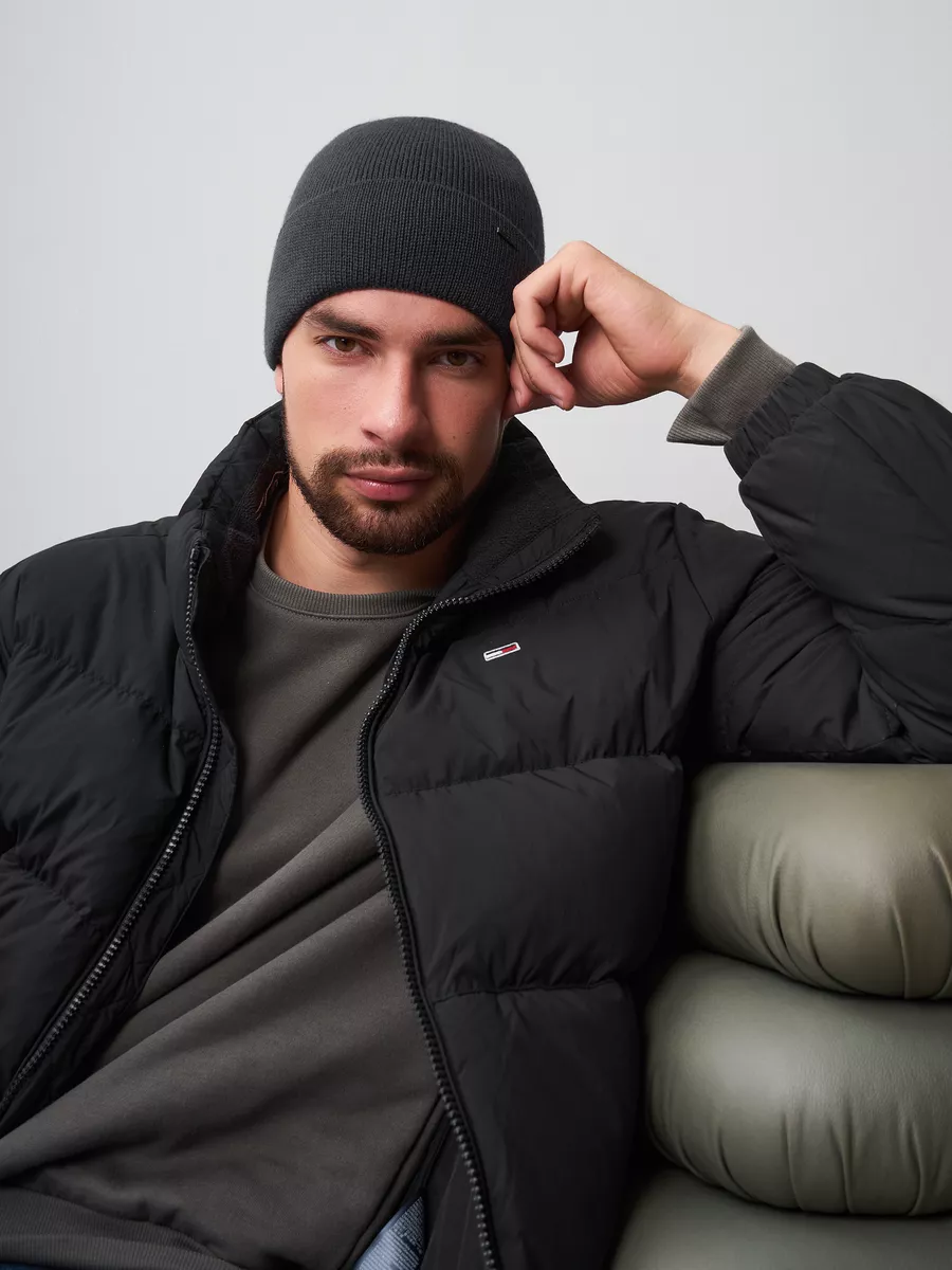 Шапка бини зимняя весенняя с флисом