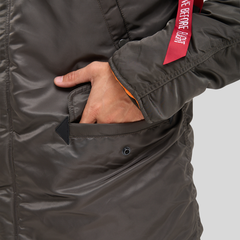 Парка Alpha Industries N-3B Slim Fit Rep. Grey (Серая)