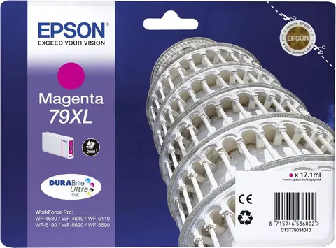 T7903 Картридж EPSON повышенной емкости c пурпурными чернилами для WF-5110DW/5620DWF