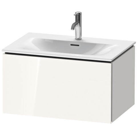 Duravit L-Cube Тумба подвесная под раковину # 234473, 1 выдвижное отделение, 400x720x481мм, цвет White High Gloss LC613602222