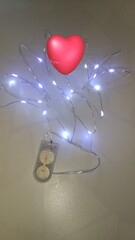 Гирлянда светодиодная на батарейках 