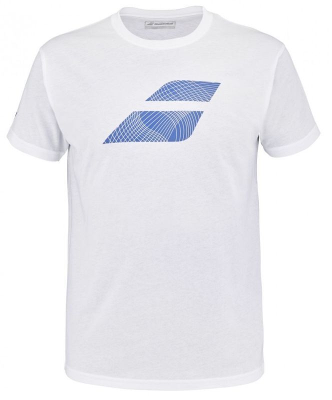 Babolat Exercise Big Flag Tee Men white