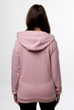 Худи для беременных и кормящих 16010 розовая дымка