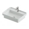 ArtCeram Fuori scala TFL034 05 00 Раковина, Artceram, FUORI SCALA, ширина, мм-605, глубина, мм-455, высота, мм-153, тип установки-встраиваемый/накладной/с консолью, отверстия для смесителя-1, без перелива, материал-керамика, цвет-белый матовый