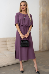 Платье Каталина (сливовый) Р11-1246 Nikol