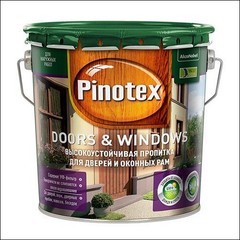 Древозащитное покрытие Pinotex DOORS & WINDOWS (бесцветный)