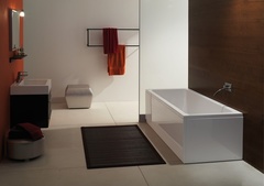 Ванна акриловая прямоугольная Kolpa San ELEKTRA 180x80, BASIS в комплекте с каркасом