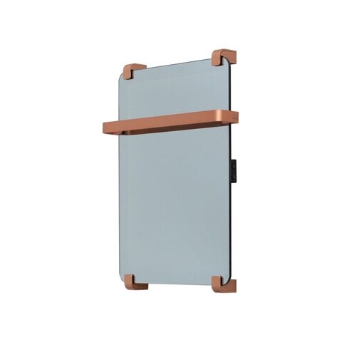 Allen Brau Infinity 305010 Полотенцесушитель электрический с рейлингом и креплением, цвет: медь