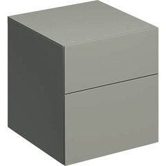 Шкафчик Geberit Xeno² с двумя выдвижными ящиками: B=45см, H=51см, T=46.2см, Серый / Матовое покрытие фото
