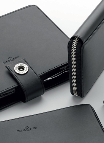 Кожаный органайзер Faber-Castell, Pocket Classic Leather Collection, Black (188851)