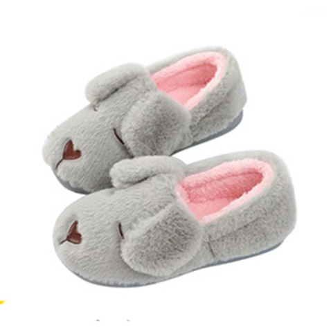 Тапки Щенки серые