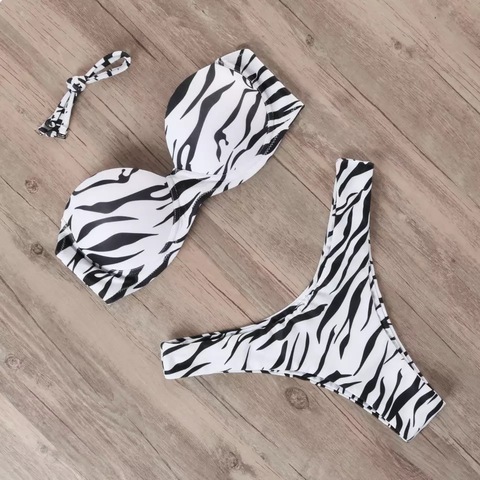 Купальник MONICA ZEBRA PUSH-UP