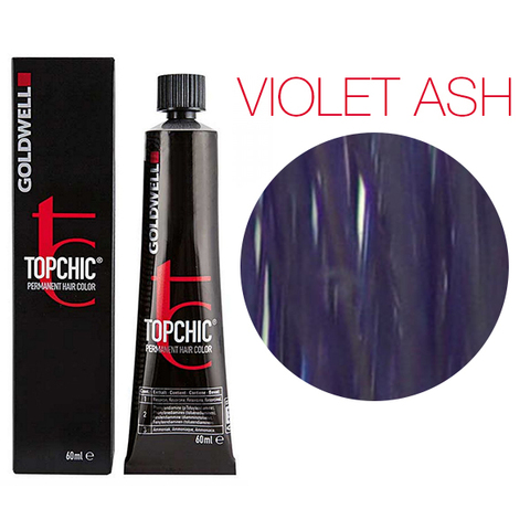 Goldwell Topchic Violet Ash (Фиолетово-пепельный Neutralights Browns) - Стойкая крем-краска