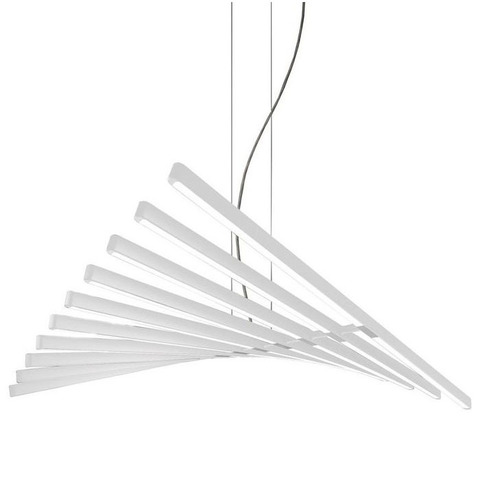 Люстра Rhythm Horizontal Wide White L207