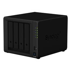Synology DS920+ Сетевое хранилище C2GhzCPU/4Gb(upto8)/RAID0,1,10,5,6/up to 4hot plug HDDs SATA(3,5' or 2,5')(up to 9 wit