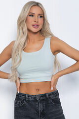 Кроп топ Софт (шалфей) Б12512-7 LT Collection