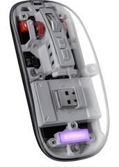 Мышь Defender IXES MM-999 прозрачный
