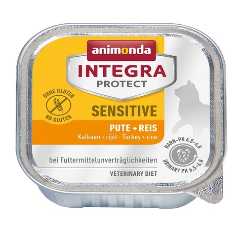 Animonda Integra Protect Cat (ламистер) Sensitive Turkey & Rice