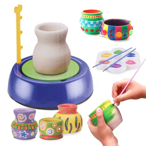 Гончарный набор Pottery Machine For Kids 8+ (Гончарный круг)