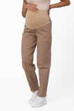 Брюки для беременных 14599 темно-бежевый