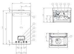 Protherm Пантера 25 KOO котёл газовый одноконтурный атмосферный настенный (0010015241)