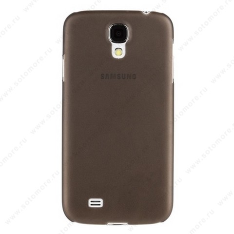 Накладка пластиковая матовая для Samsung Galaxy S4 i9500/ i9505 серая