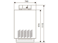 Buderus Logano G234-60 (RU TOP) напольный газовый котёл