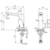 Смеситель для раковины однорычажный Ideal Standard Tonic II A6333AA