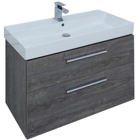 Aquanet 249921 Компл.2 - Тумба Nova 85 2 ящ. (SLIM SYNERGY) цв.дуб рошелье (249921)