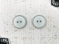 Пуговицы, d 1,8 см, молочный