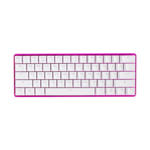 Клавиатура HyperX Alloy Origins 60 Pink 572Y6AA#ACB