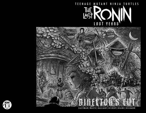 Teenage Mutant Ninja Turtles The Last Ronin The Lost Years Directors Cut #1 (Cover B)