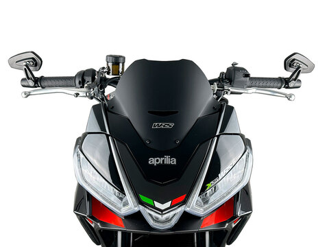 WRS SPORT стекло APRILIA TUONO 660 (2021-2023) / TUONO V4-FACTORY (2021-2023) матовое черное