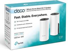 TP-Link Deco M4 (2-Pack) AC1200 Домашняя Mesh Wi-Fi система Mesh 2.4 ГГц, 5 ГГц,