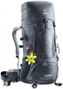 Картинка рюкзак туристический Deuter Aircontact Lite 35+10 SL Graphite-Black - 1