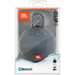 Портативная колонка  JBL Clip 3 Gray