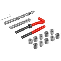 Thorvik TRIS12125 Набор для восстановления резьбы M12x1.25, 15 предметов 53178