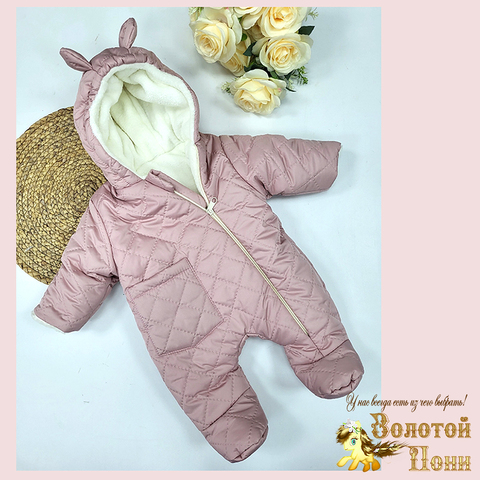 Комбинезон евро-мех/царапки (62-74) 240813-NW4462