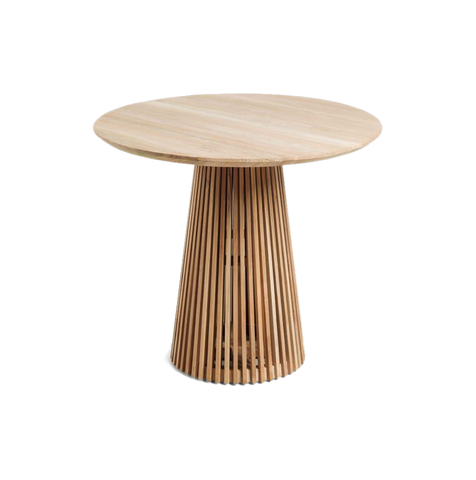Дизайнерский стол LINES OAK 90 latte