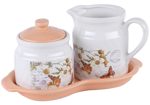 Сахарница и молочник RCE-095001-1