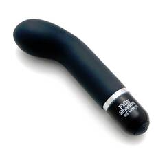 Черный силиконовый мини-вибратор Mini G-Spot Vibrator - 13,3 см. - 