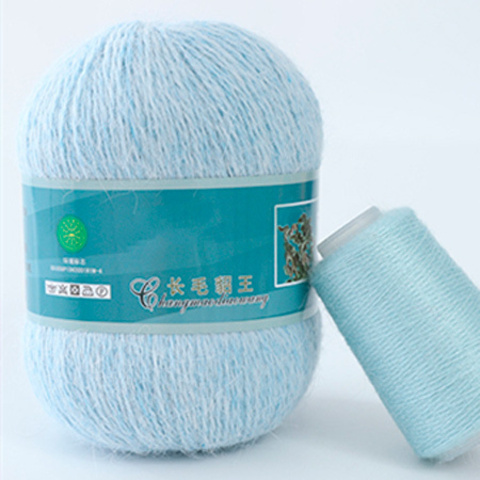 Пряжа Mink Wool 069 аква меланж (уп.5 мотков)