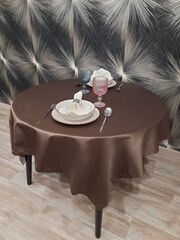 Скатерть Шоколад однотонная