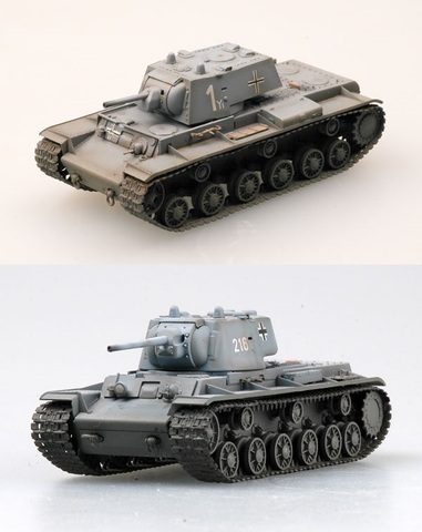 Модель Танк масштаб 1:72 КВ-1 1941 Армия Германии
