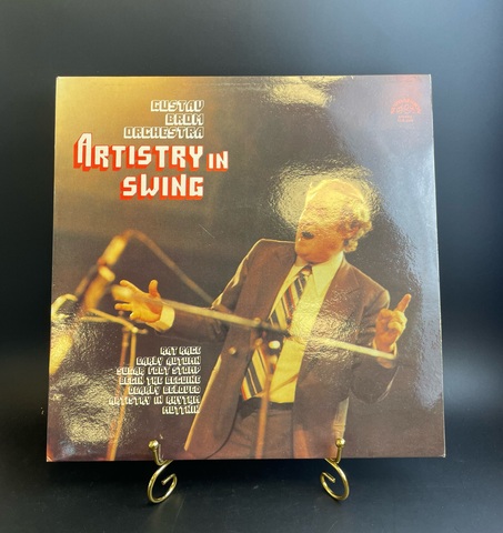 LP Густав Бром / Gustav Brom Orchestra - Artistry In Swing . Виниловая пластинка 12 дюймов. Чехословакия 1984 год. Czechoslovakia