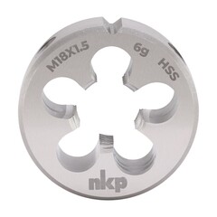Плашка М18х1,5 DINEN22568 HSS 6g 45х14мм NKP 240182N