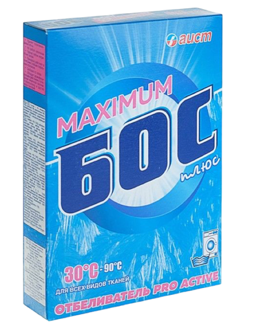 Отбеливатель Бос плюс Макс 300г, шт