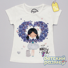 Уценка | Футболка (бусины, блестки)