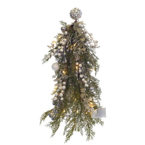 Изделие декоративное "Елка" с подсветкой, L25 W25 H60 см